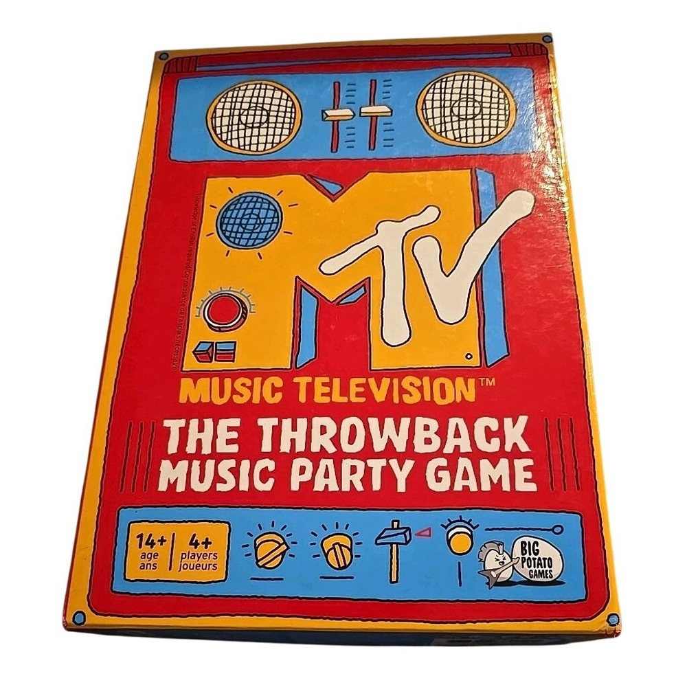 MTV The Throwback Music Party Game‎ Big Potato Games
